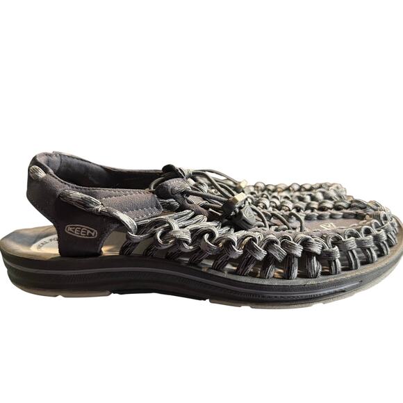 Keen Uneek Sandals Steel Gray Drizzle Men's Size 10